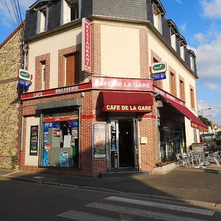 Hotel Cafe De La Gare Bessancourt Exterior foto